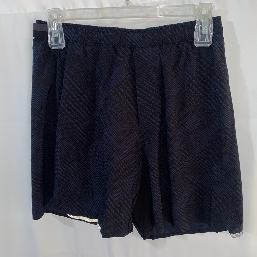 Lululemon Running Short Athletic Lightweight Houndstooth Mens Medium‎ 7"